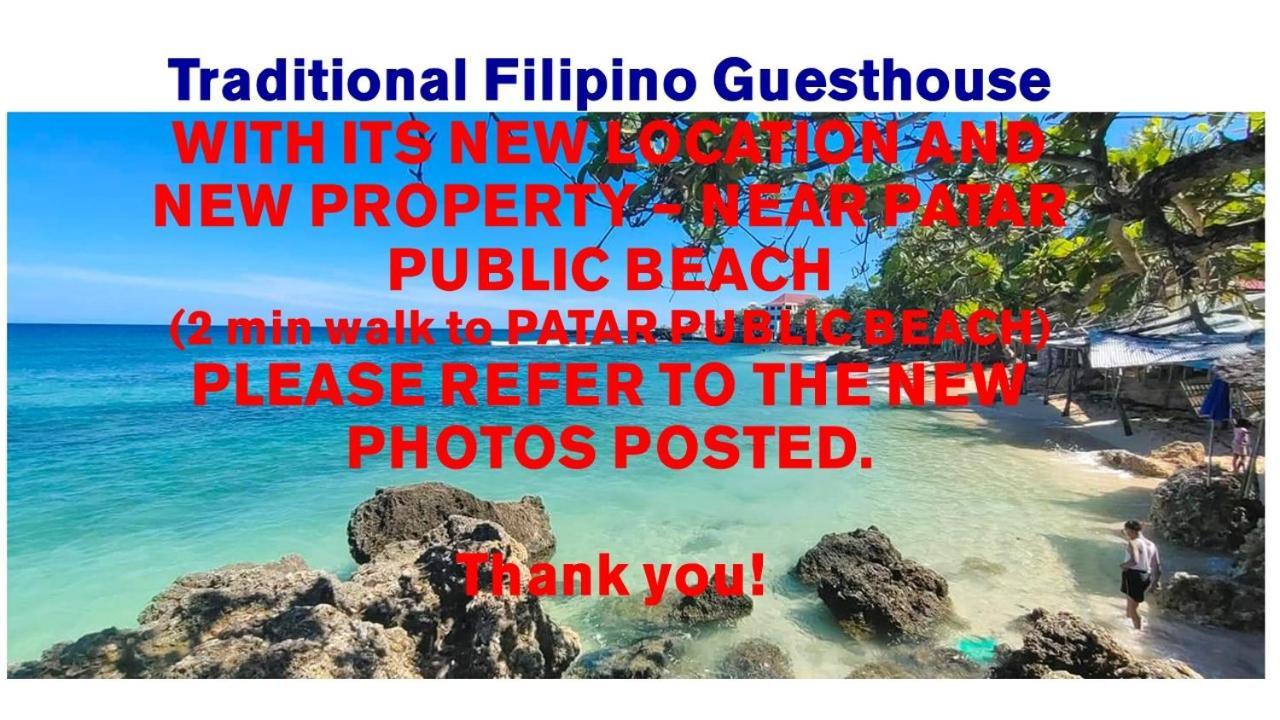 Traditional Private Guesthouse In Patar Beach Bolinao Exterior foto